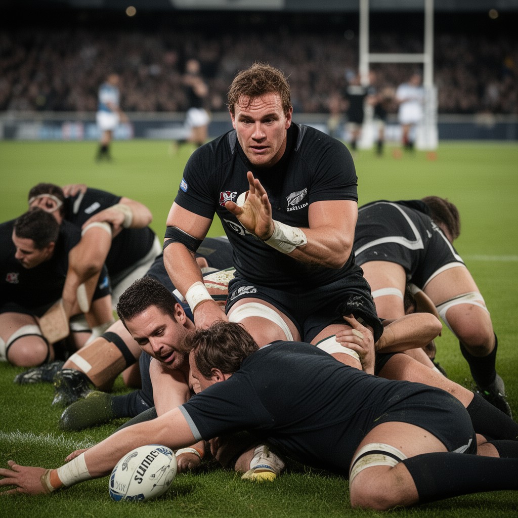 AI-generated illustration of Dan Carter