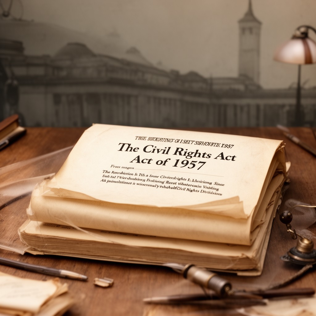 AI-generated illustration of Civil Rights Act of 1957