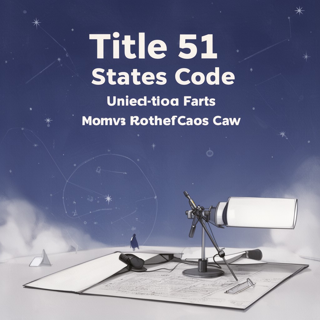AI-generated illustration of Title 51 of the United States Code