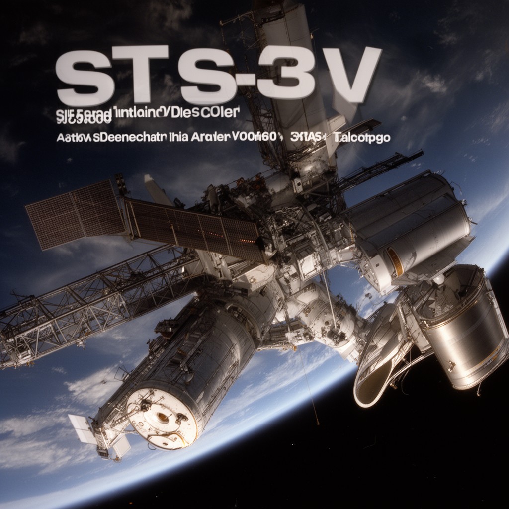 AI-generated illustration of STS-31