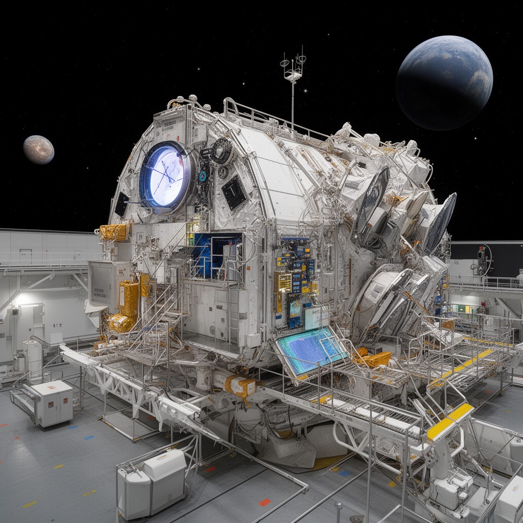 AI-generated illustration of Space Telescope Imaging Spectrograph