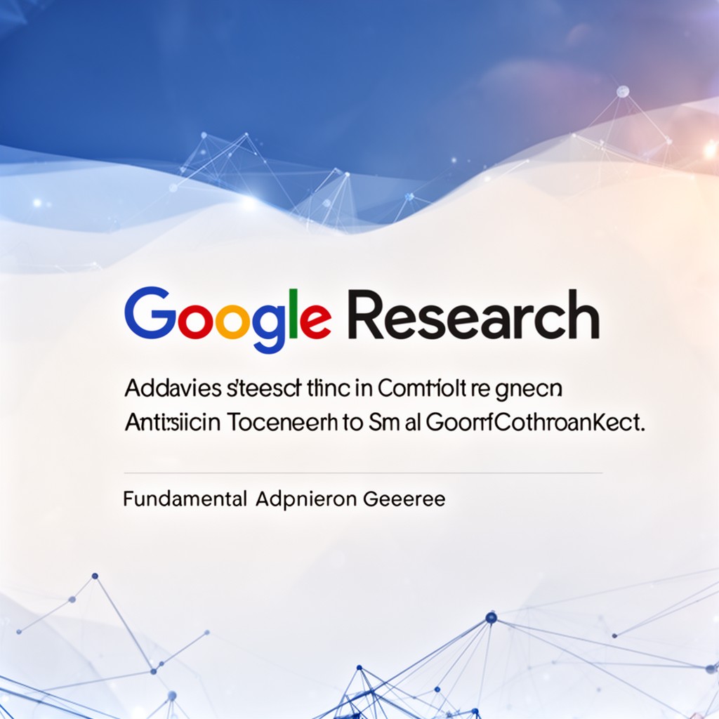 AI-generated illustration of Google Research