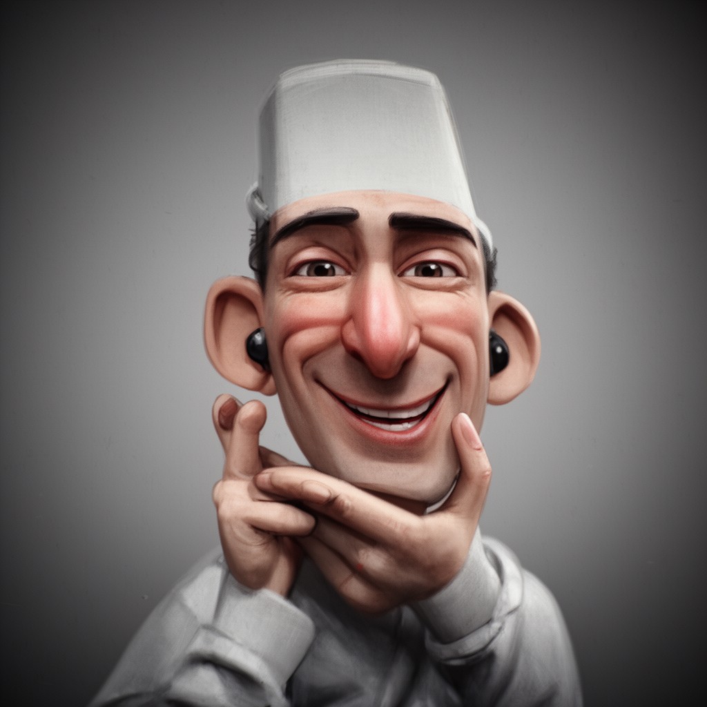 AI-generated illustration of Alvy Ray Smith