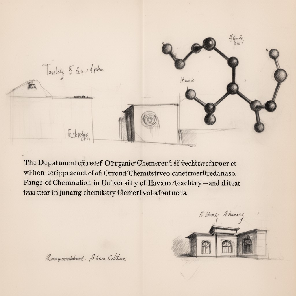 AI-generated illustration of Department of Organic Chemistry