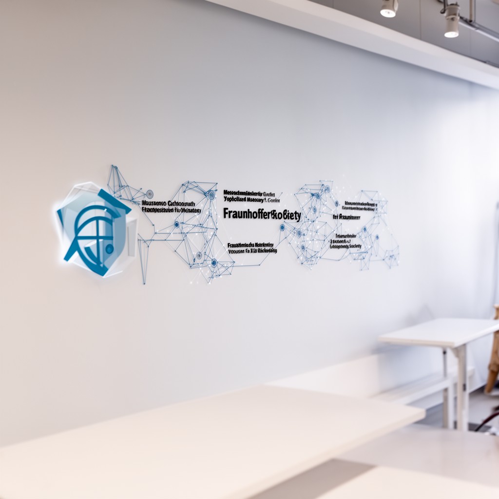 AI-generated illustration of Fraunhofer Society