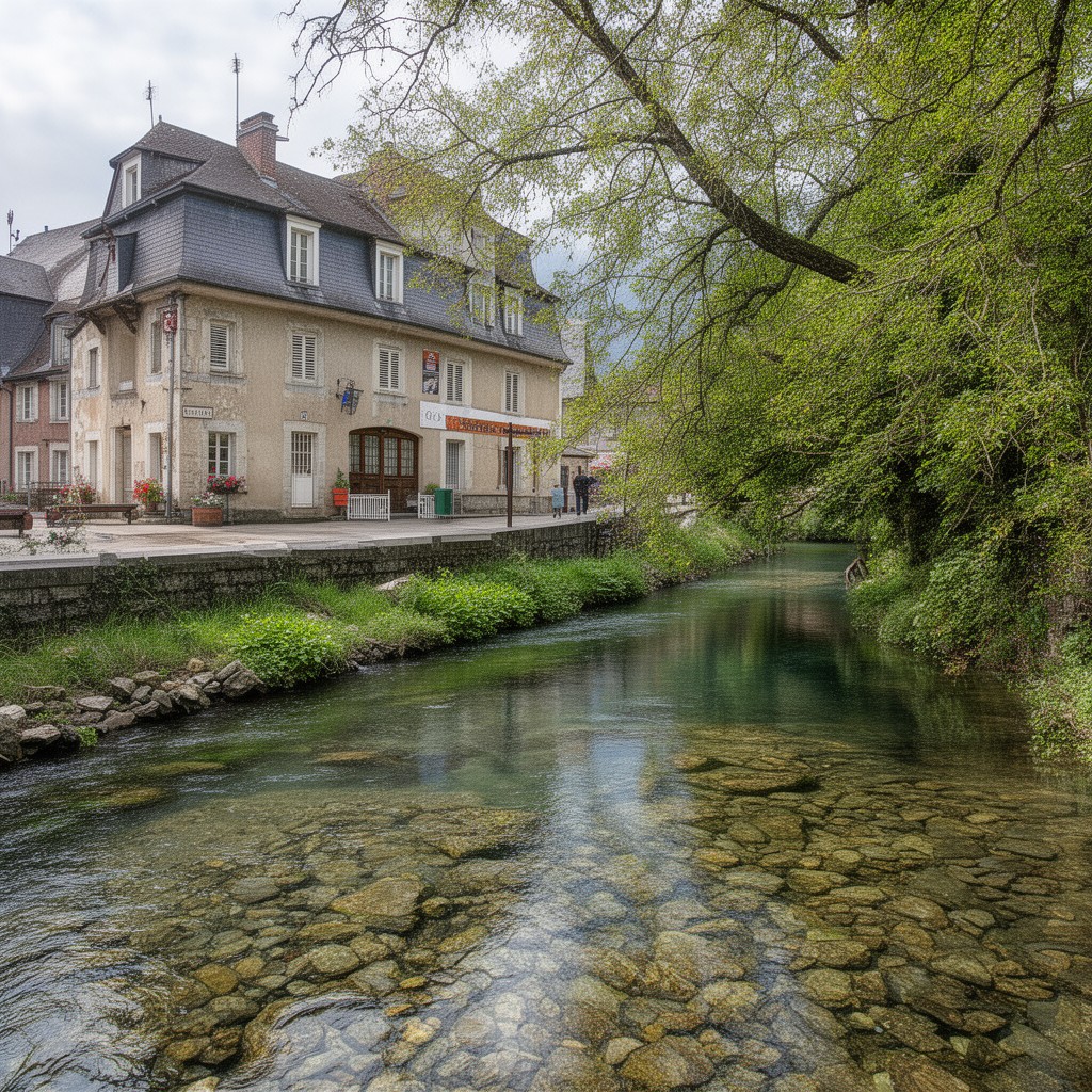 AI-generated illustration of Source-Seine