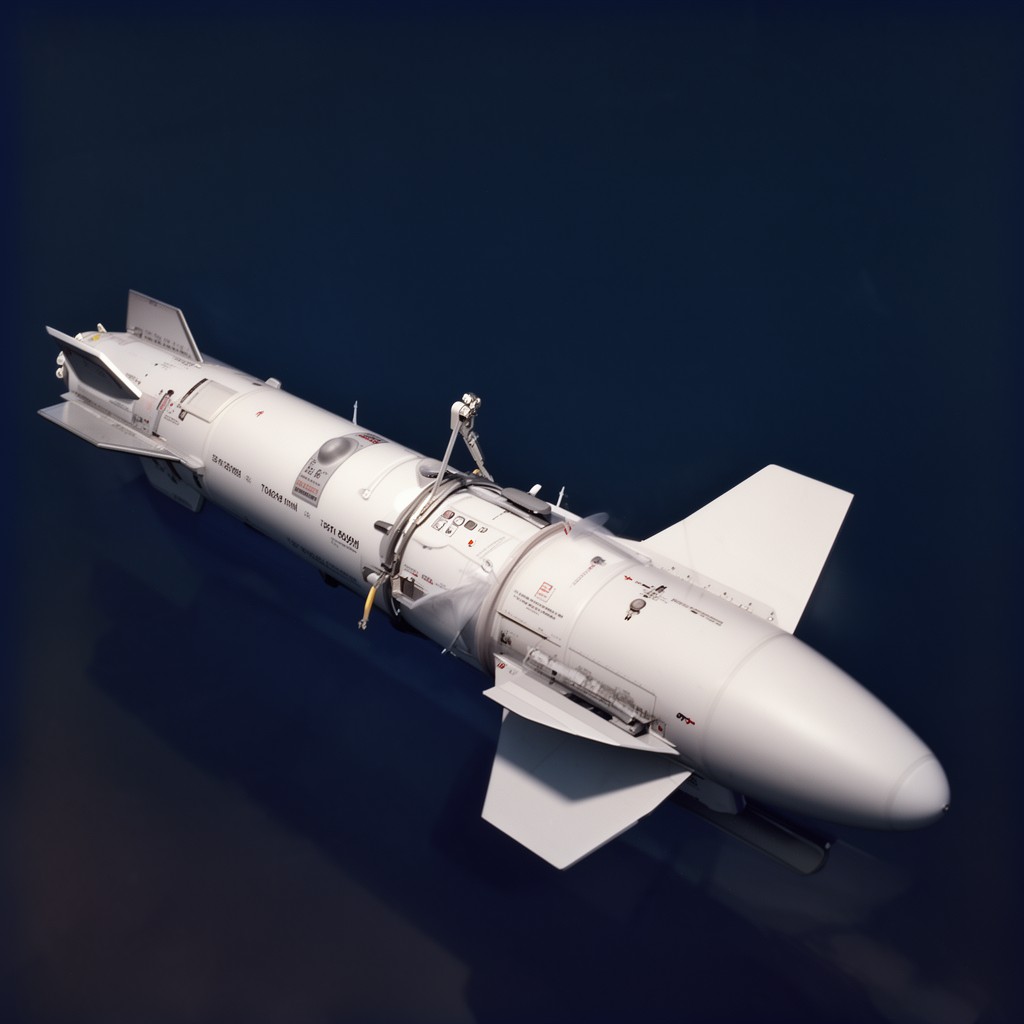 AI-generated illustration of Tomahawk cruise missile