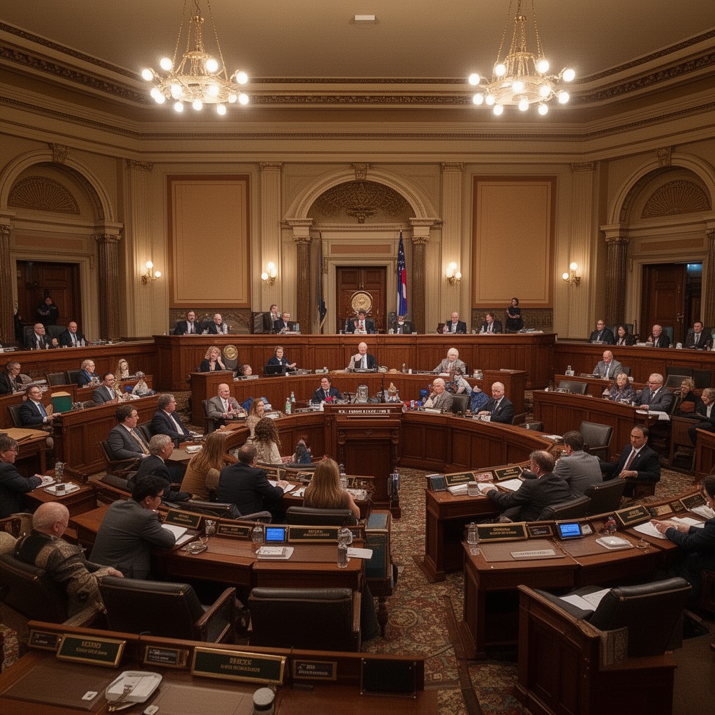 AI-generated illustration of Arizona House of Representatives