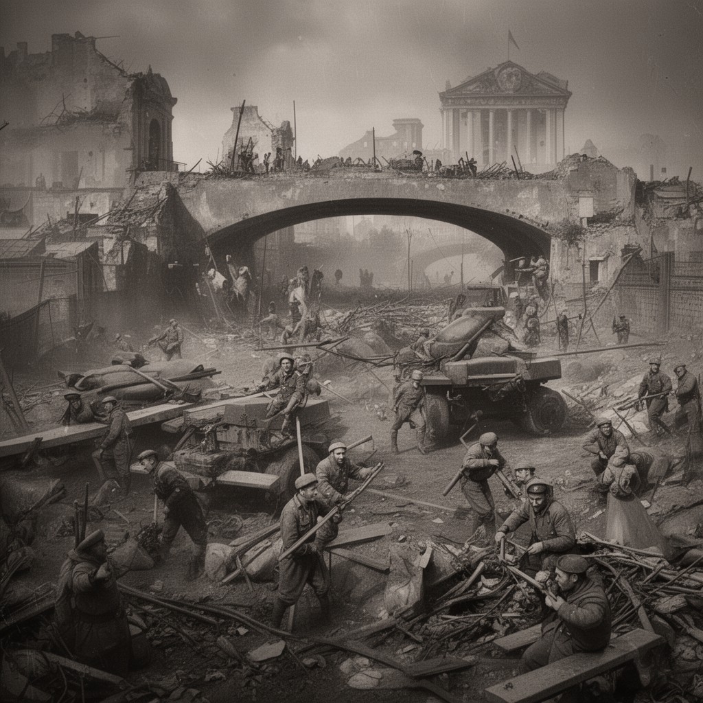 AI-generated illustration of 16th Army (Wehrmacht)