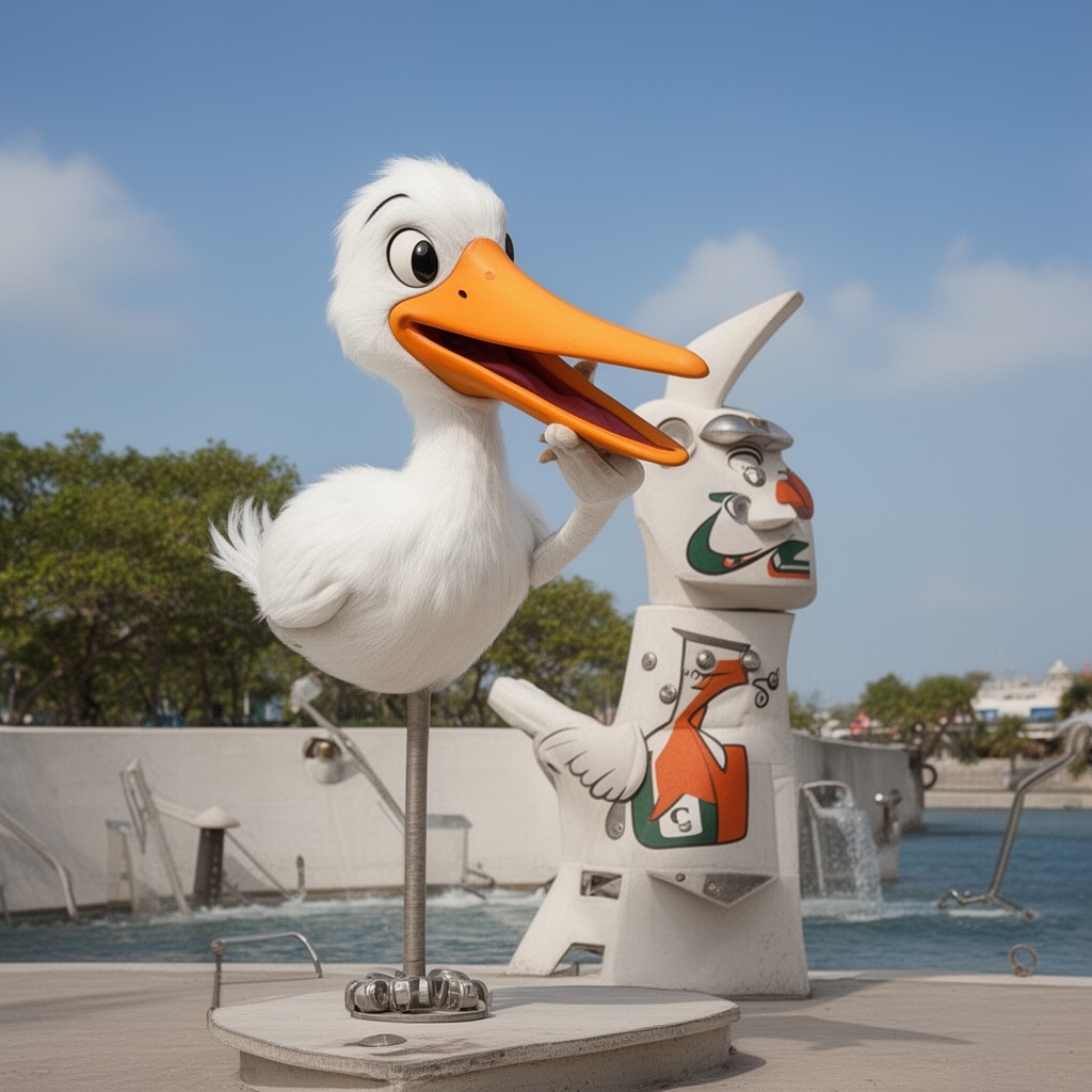 AI-generated illustration of Sebastian the Ibis