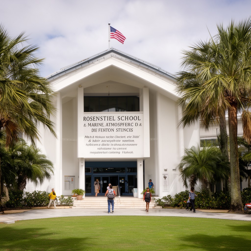 AI-generated illustration of Rosenstiel School of Marine, Atmospheric, and Earth Science