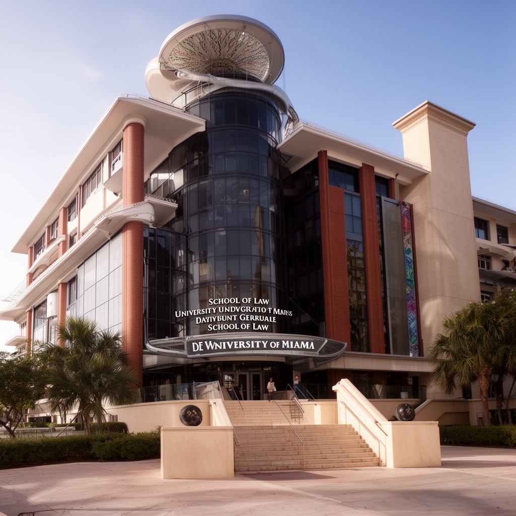 AI-generated illustration of School of Law