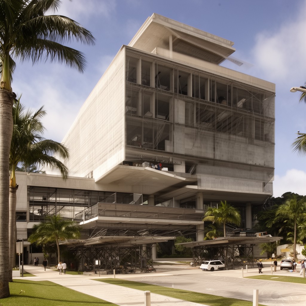 AI-generated illustration of School of Architecture