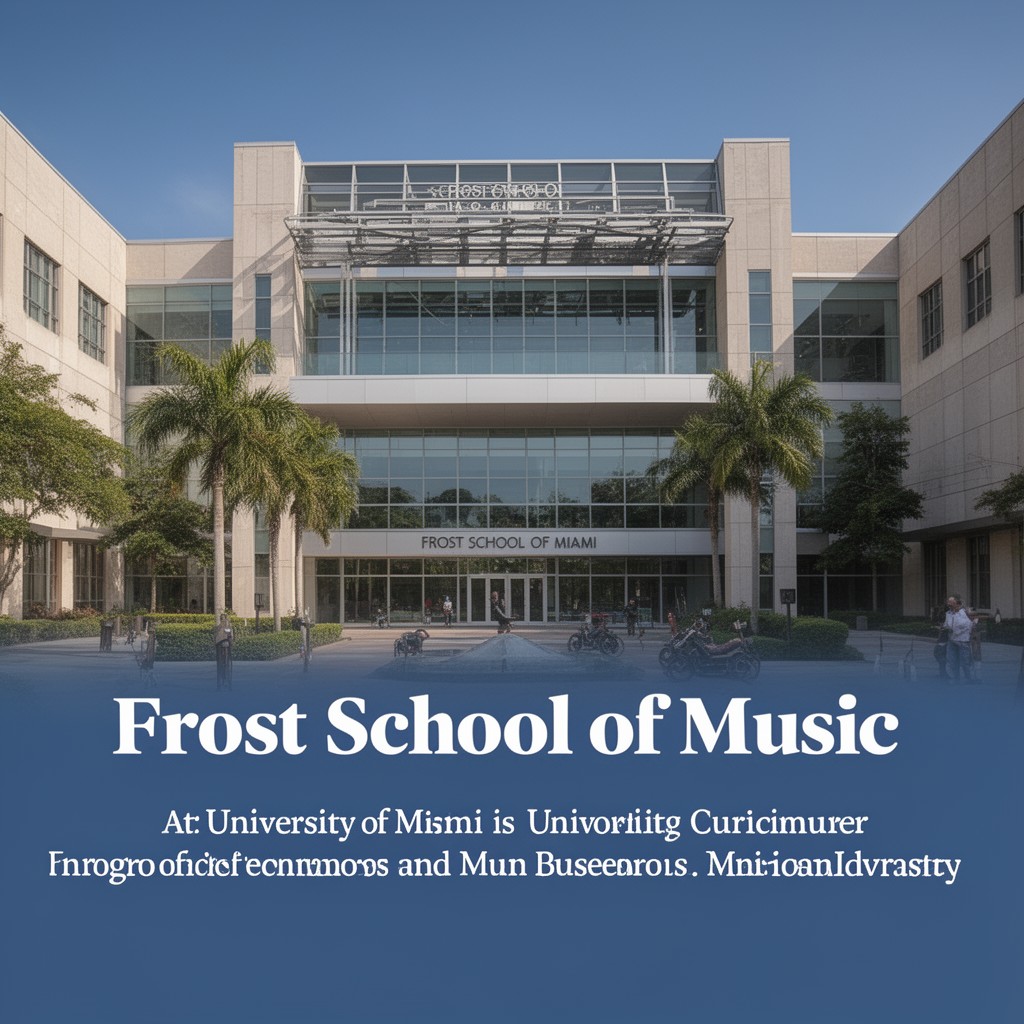 AI-generated illustration of Frost School of Music