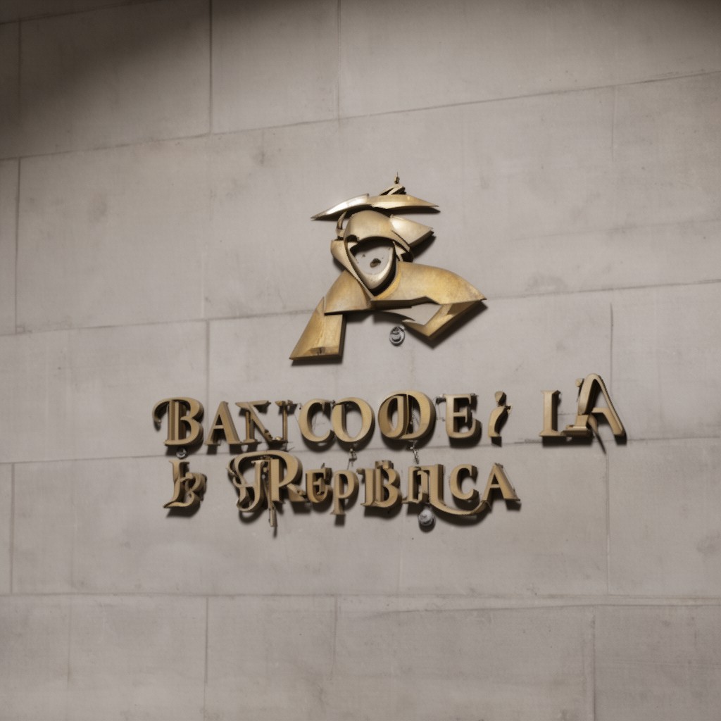 AI-generated illustration of Banco de la República