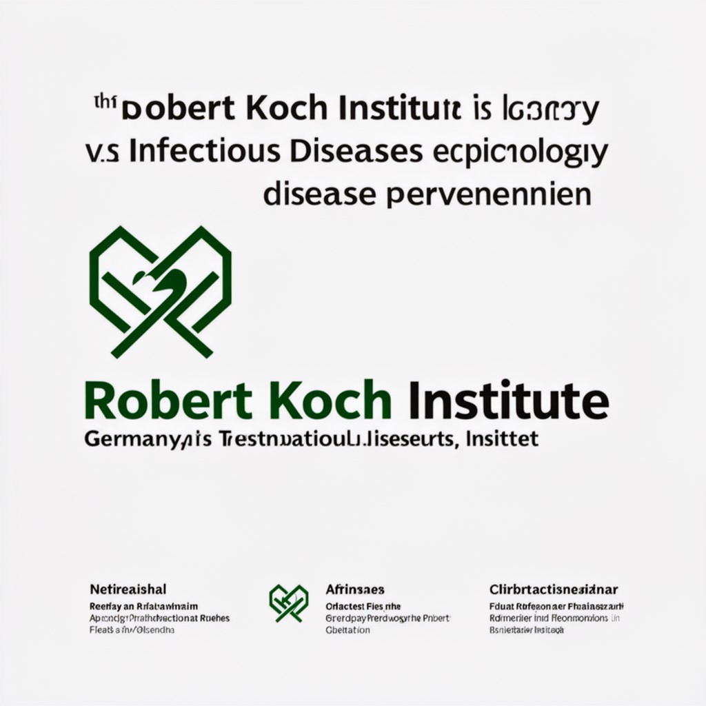 AI-generated illustration of Robert Koch Institute