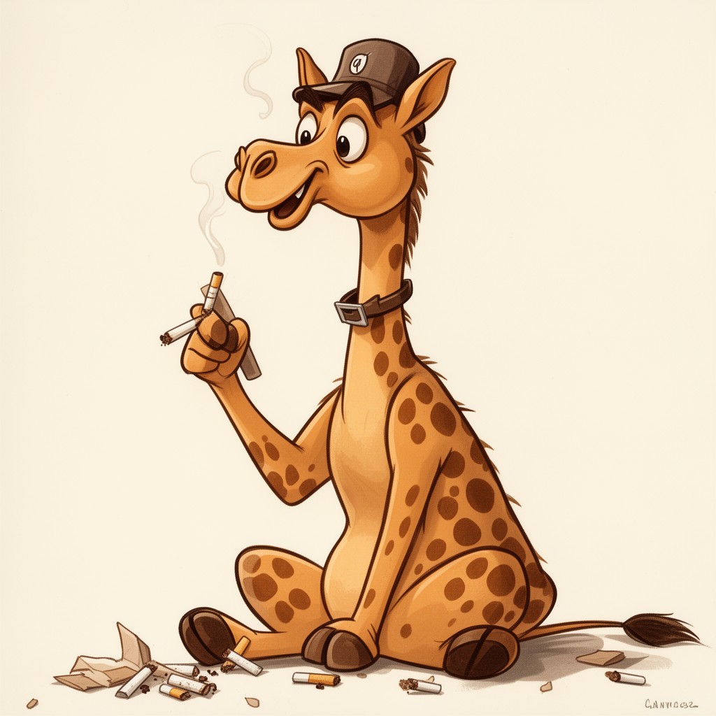 AI-generated illustration of Joe Camel