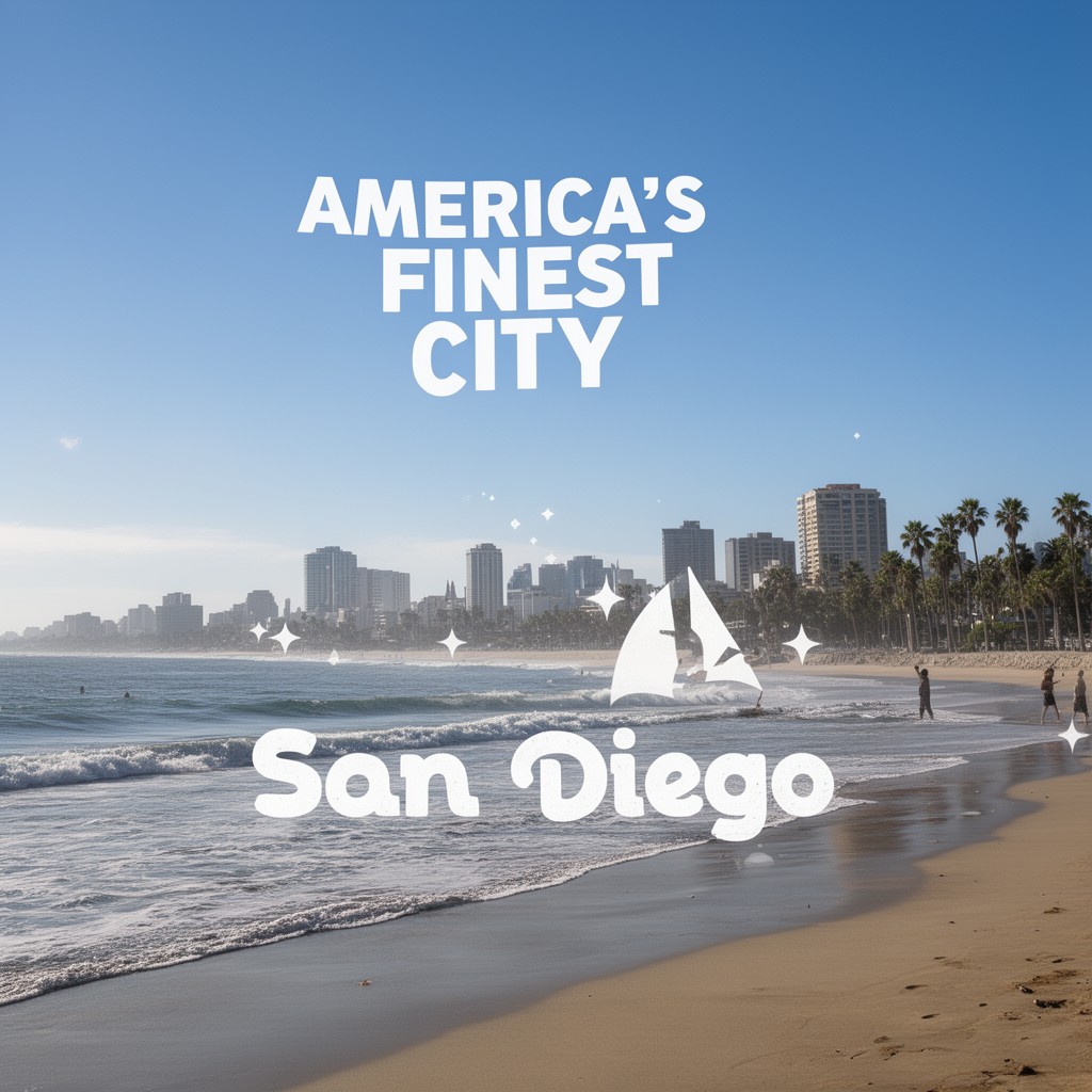 AI-generated illustration of America’s Finest City