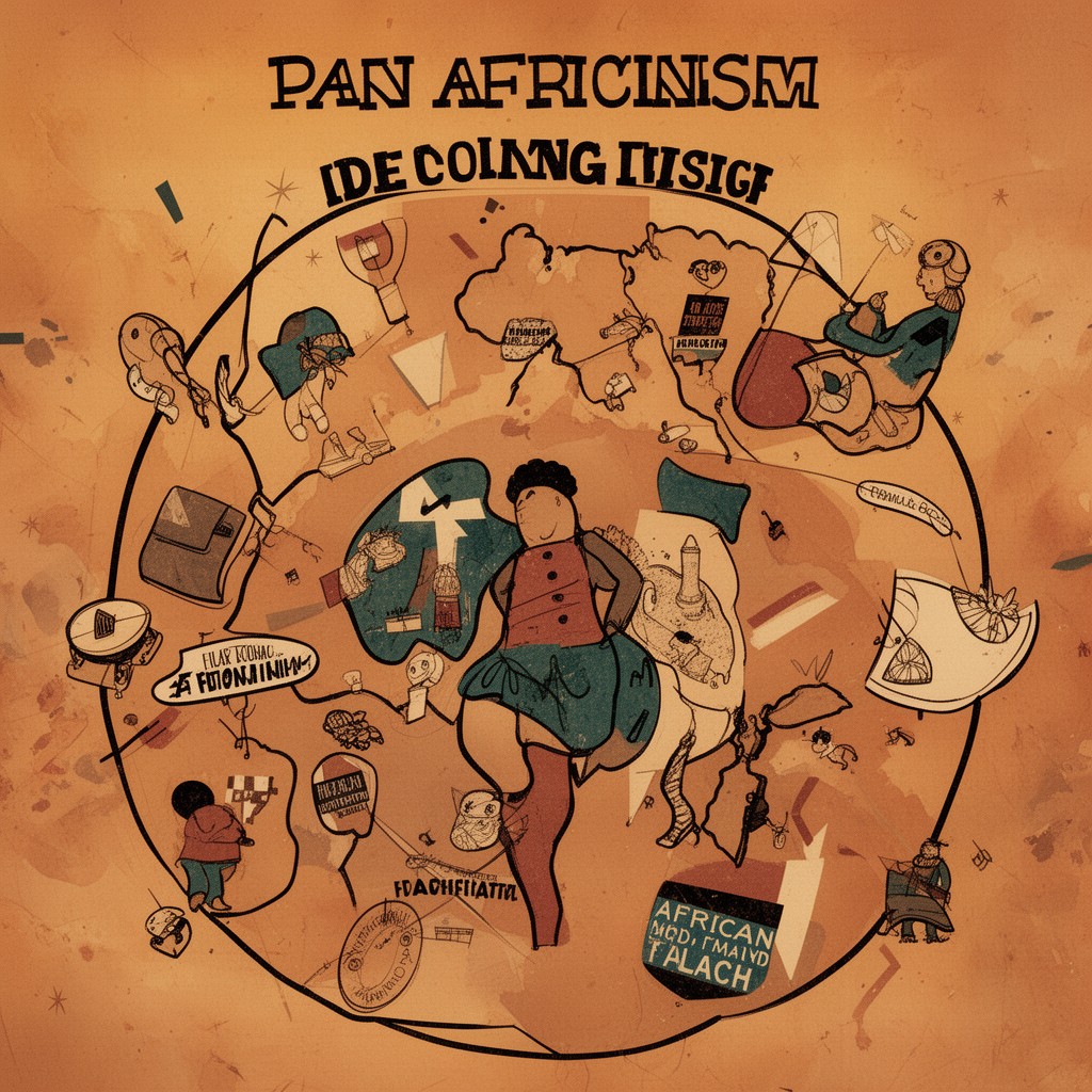 AI-generated illustration of Pan-Africanism