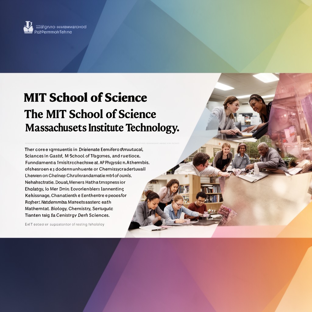 AI-generated illustration of MIT School of Science
