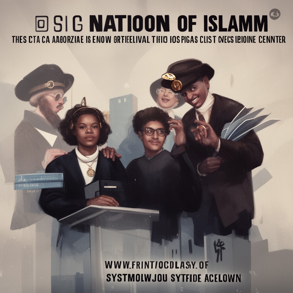 AI-generated illustration of Nation of Islam