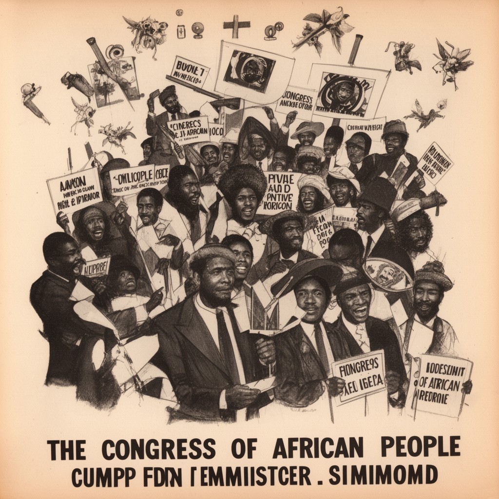 AI-generated illustration of Congress of African People