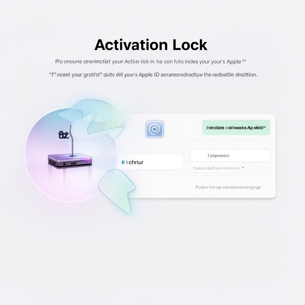 AI-generated illustration of Activation Lock