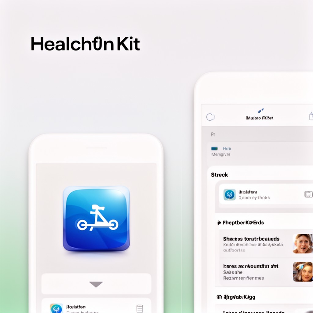 AI-generated illustration of HealthKit framework