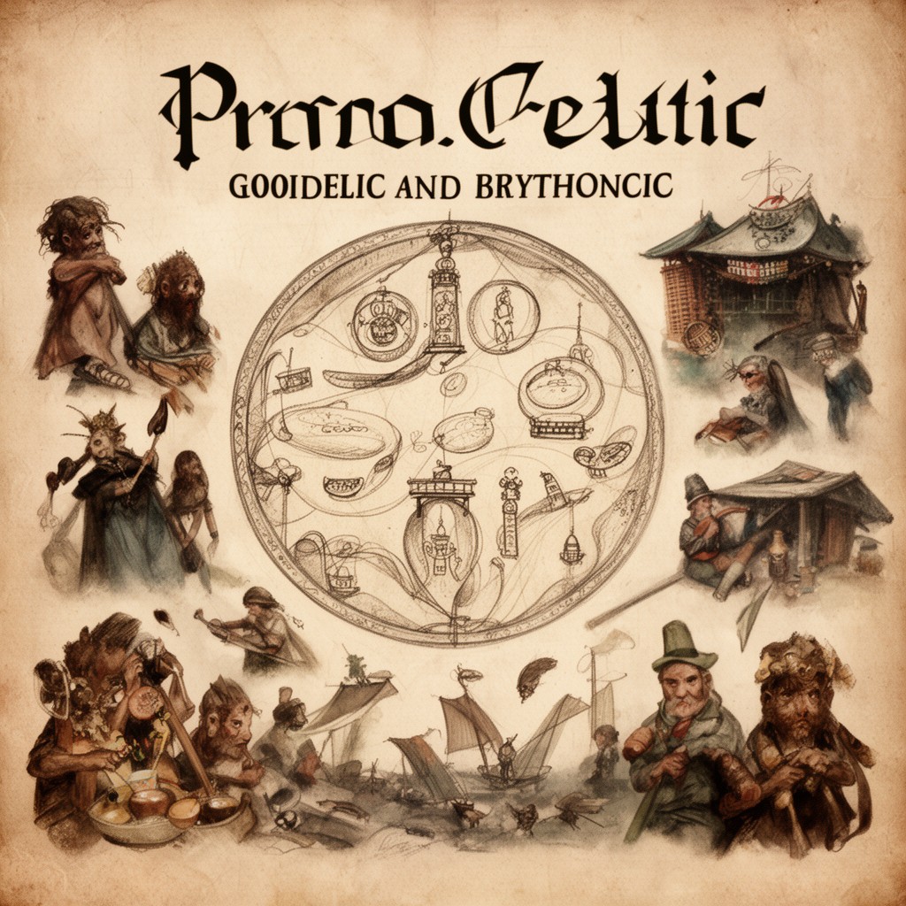 AI-generated illustration of Proto-Celtic
