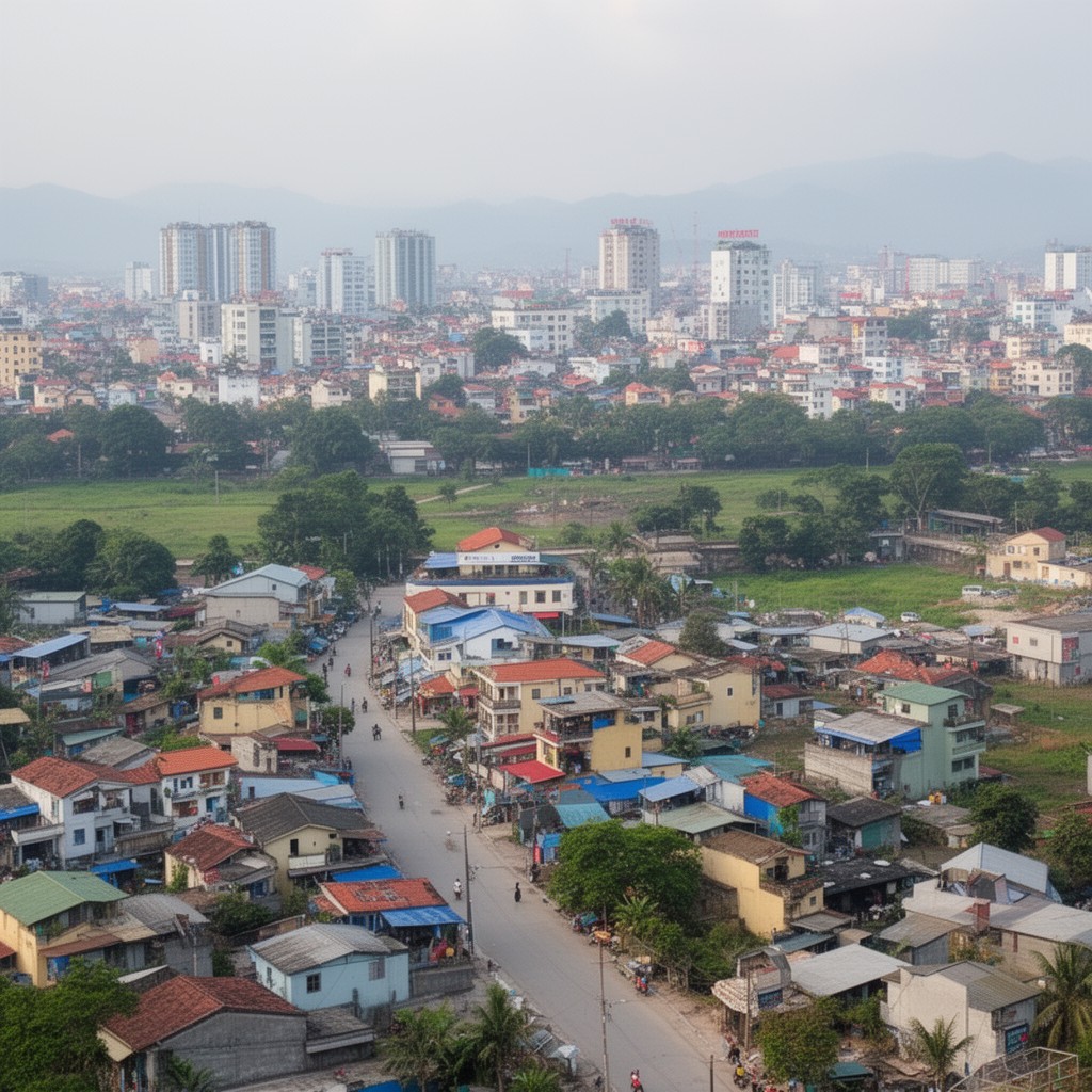 AI-generated illustration of Hoài Đức District