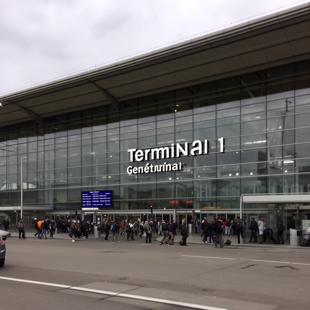 AI-generated illustration of Terminal 1