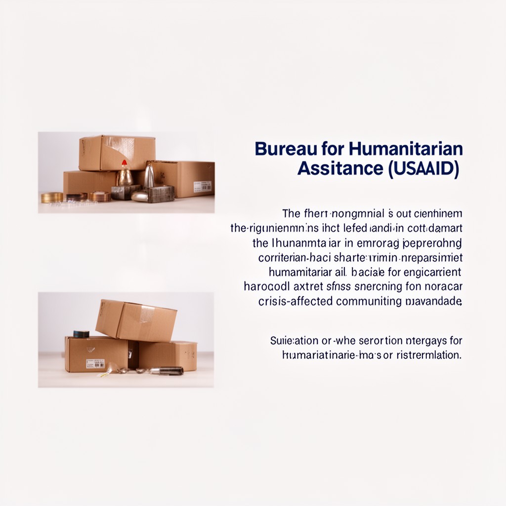 AI-generated illustration of Bureau for Humanitarian Assistance (USAID)