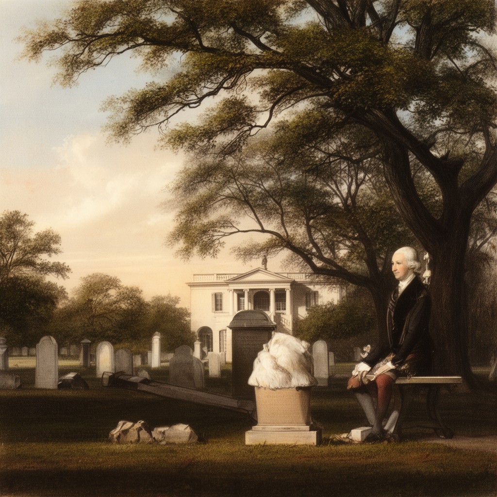 AI-generated illustration of George Washington Parke Custis