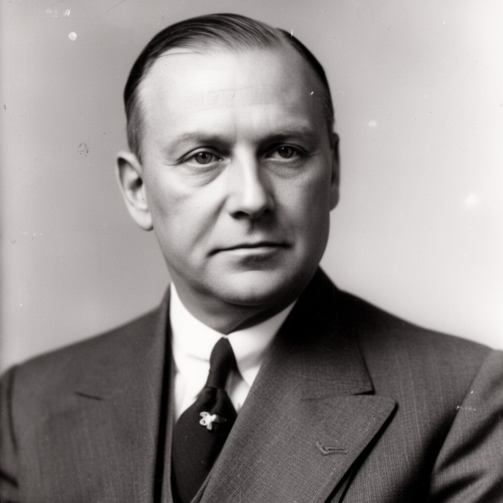 AI-generated illustration of August Zaleski