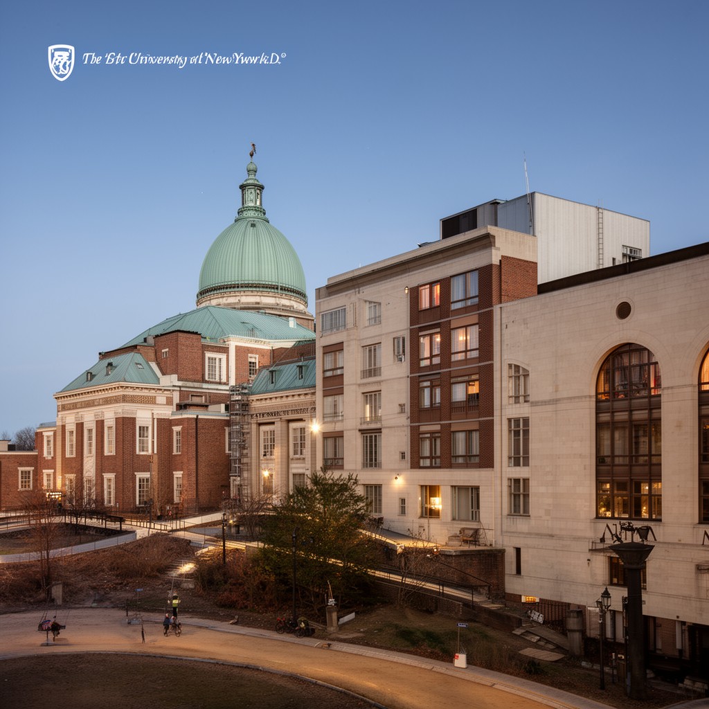 AI-generated illustration of State University of New York at Albany