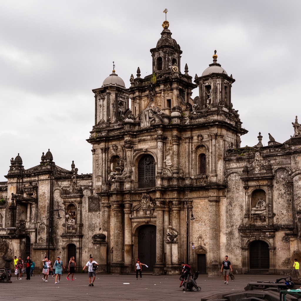AI-generated illustration of San Agustin Church