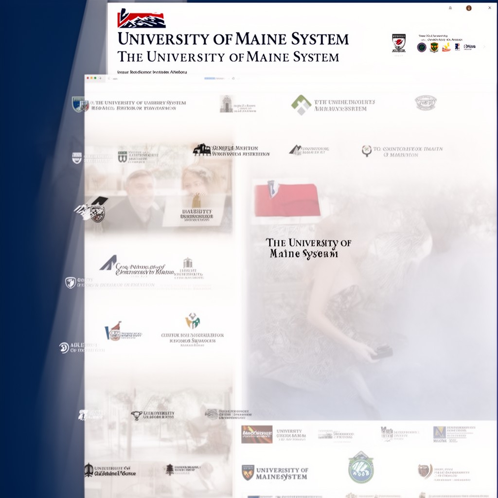 AI-generated illustration of University of Maine System