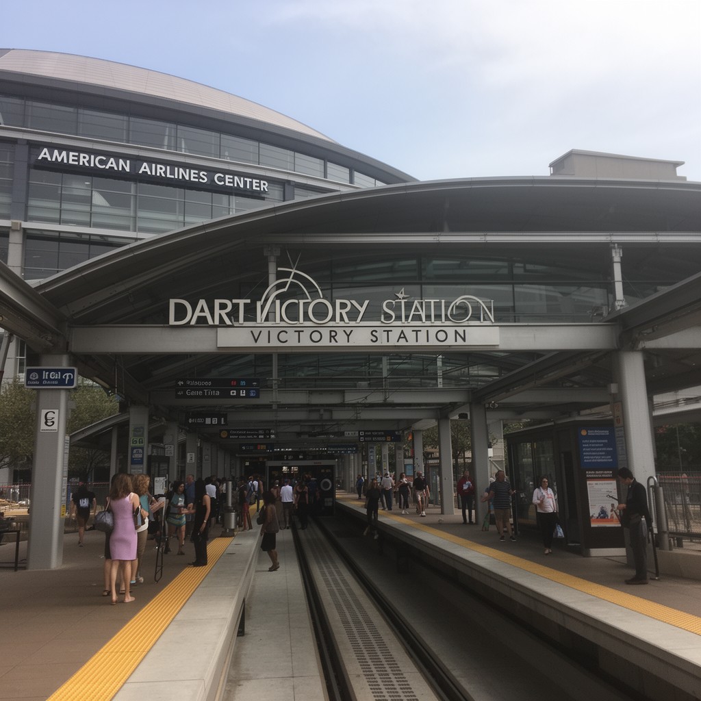 AI-generated illustration of DART Victory Station