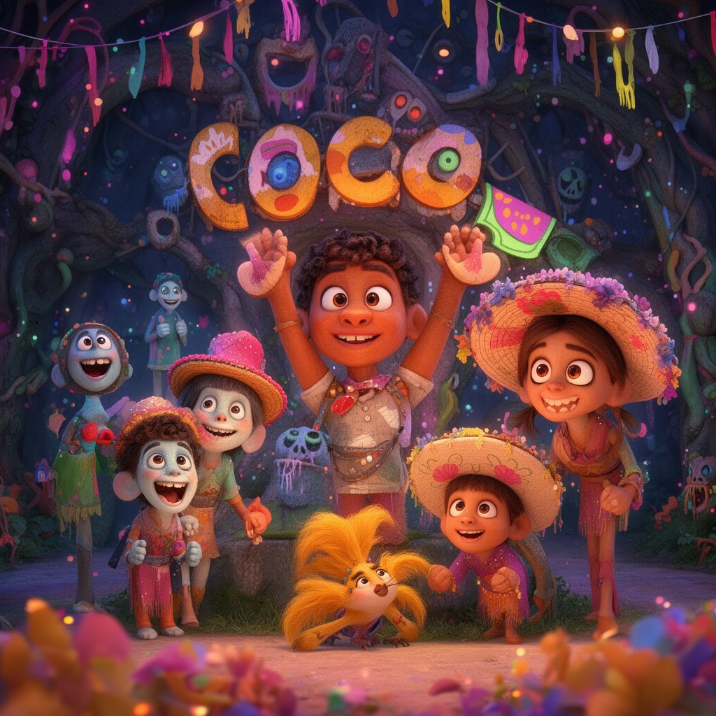 AI-generated illustration of Coco