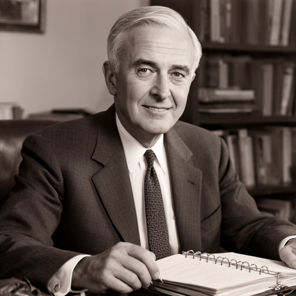 AI-generated illustration of President Harry S. Truman
