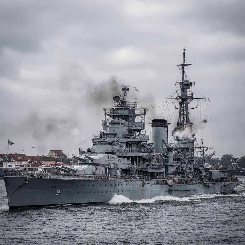 AI-generated illustration of Imperial German Navy
