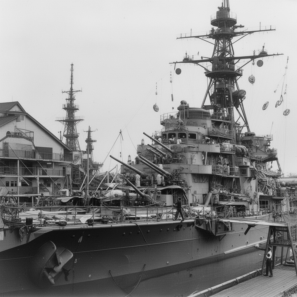 AI-generated illustration of Imperial Japanese Navy Technical Department