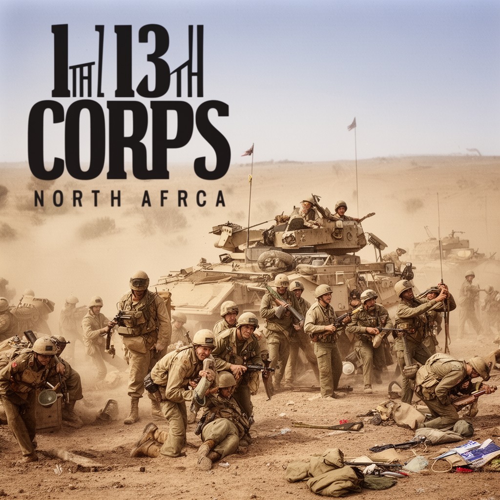 AI-generated illustration of 13th Corps