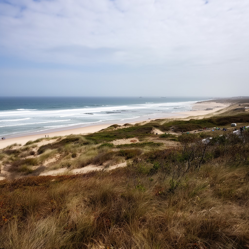 AI-generated illustration of Race Point Beach