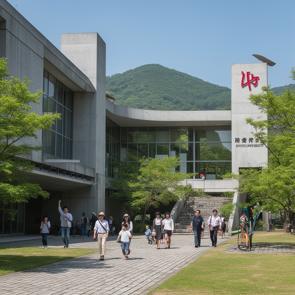 AI-generated illustration of Katsura Campus