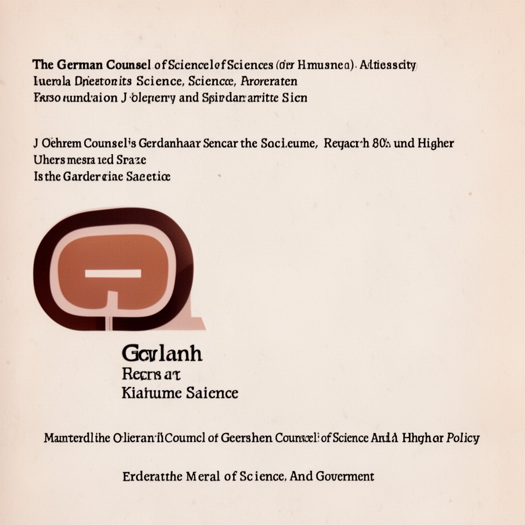 AI-generated illustration of German Council of Science and Humanities