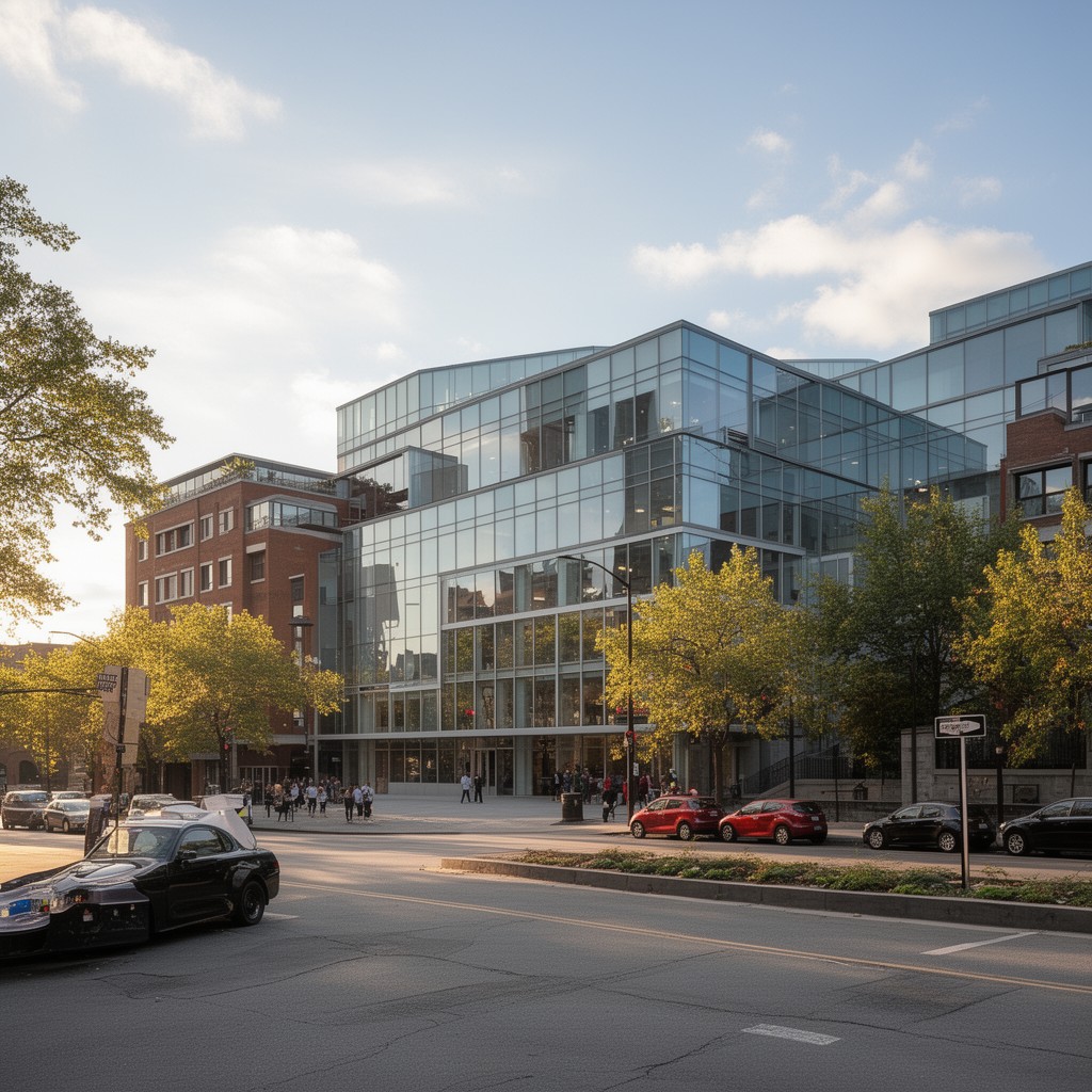 AI-generated illustration of Tanna Schulich Hall