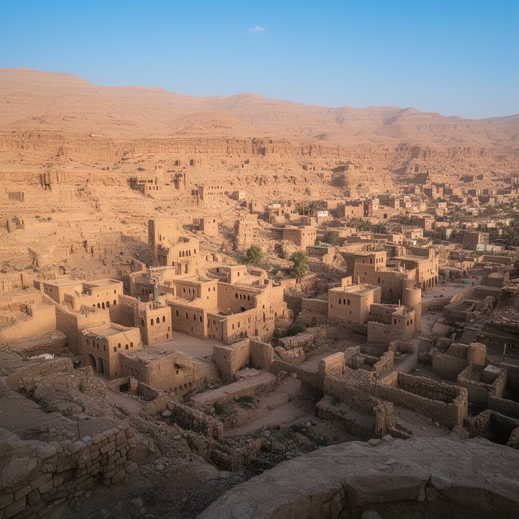 AI-generated illustration of Najran Region