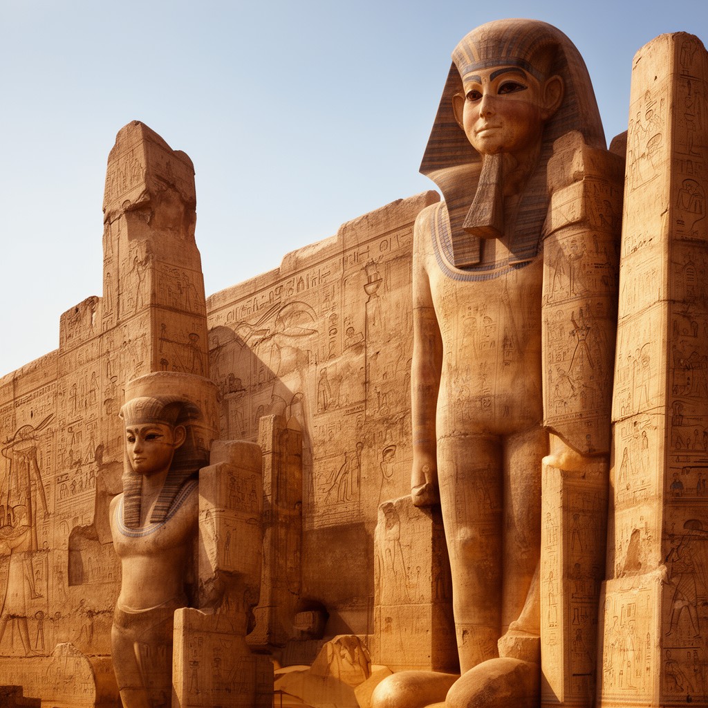 AI-generated illustration of New Kingdom of Egypt