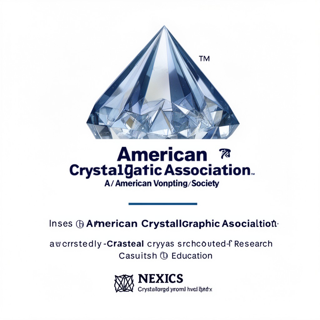 AI-generated illustration of American Crystallographic Association